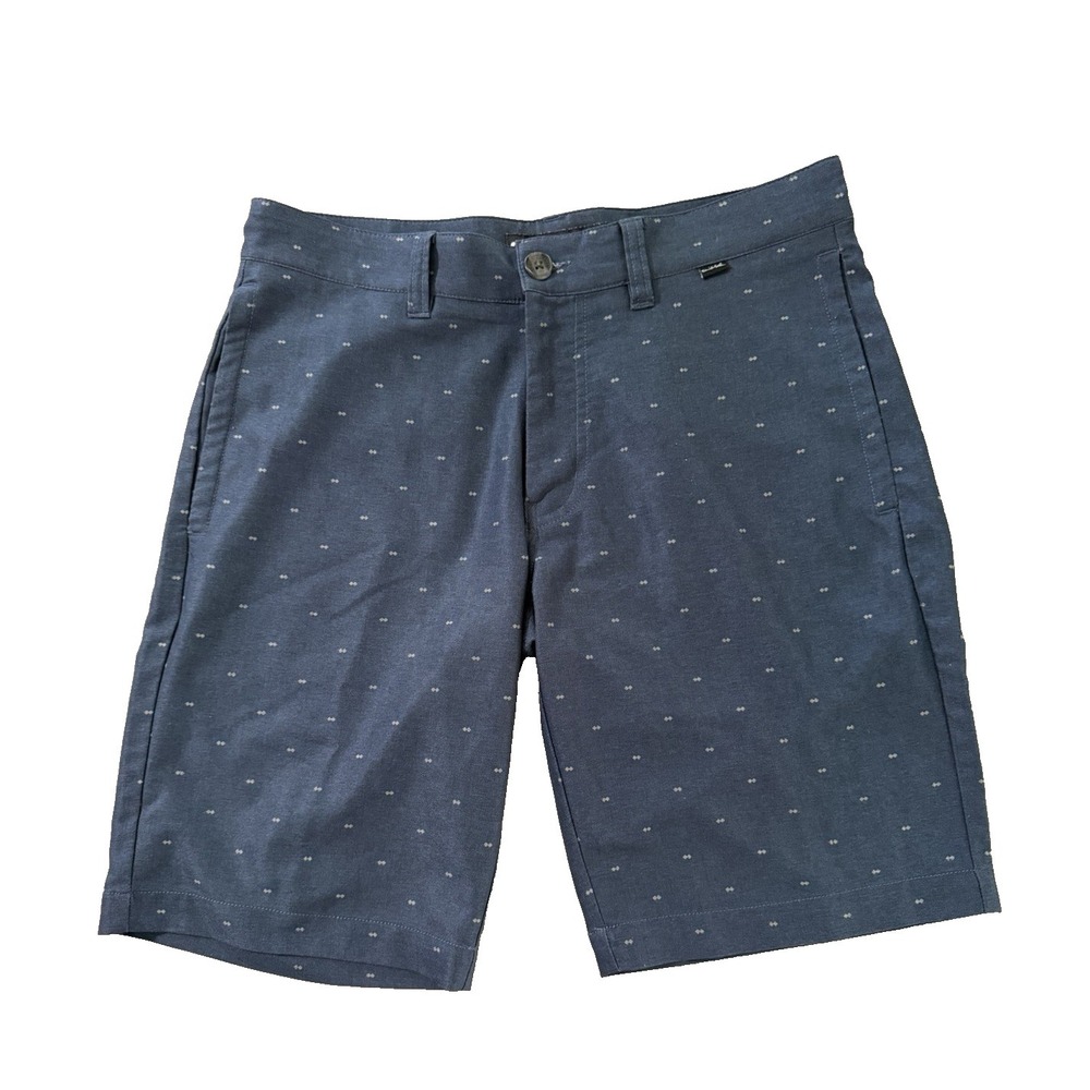Travis Mathew Men's Size 30 Navy Performance Golf Shorts 10"